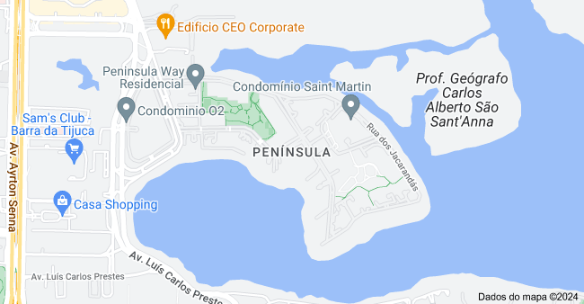 mapa península