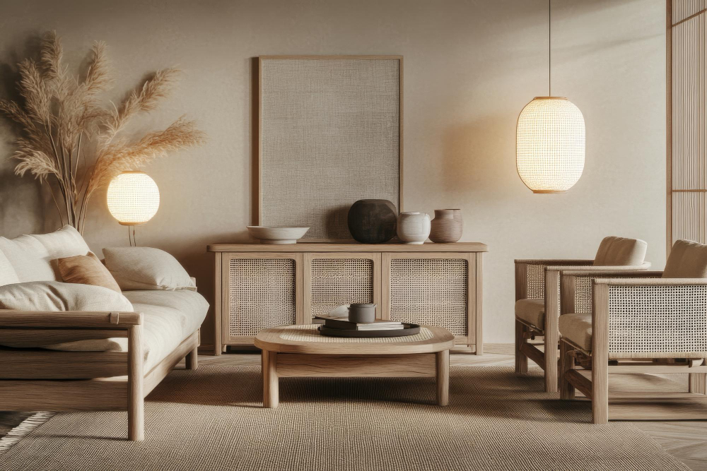 Design de Interiores: estilo japandi e o minimalismo japonês com conforto escandinavo